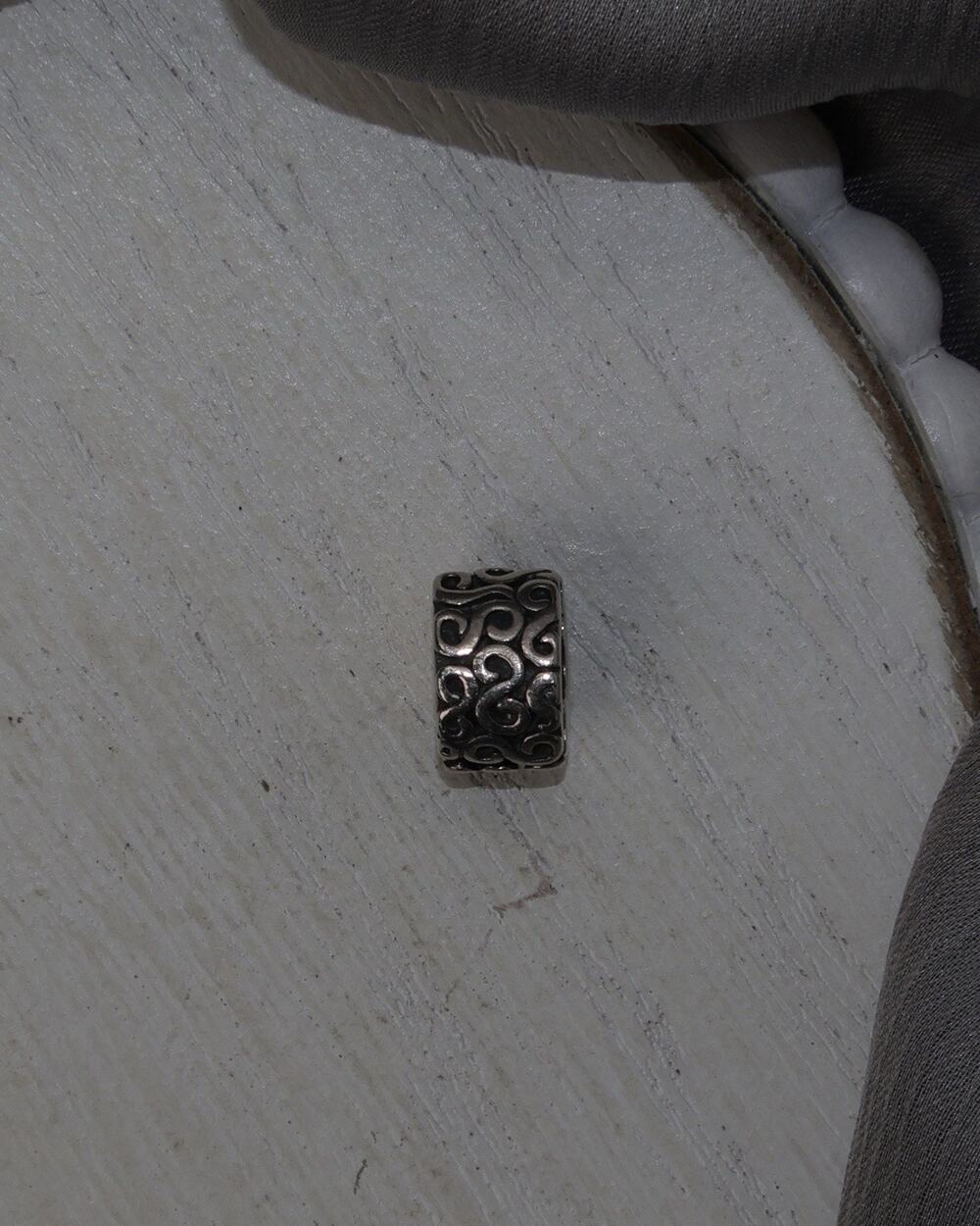 Pandora Sterling Silver Swirl Charm 2.8G / 0.4in